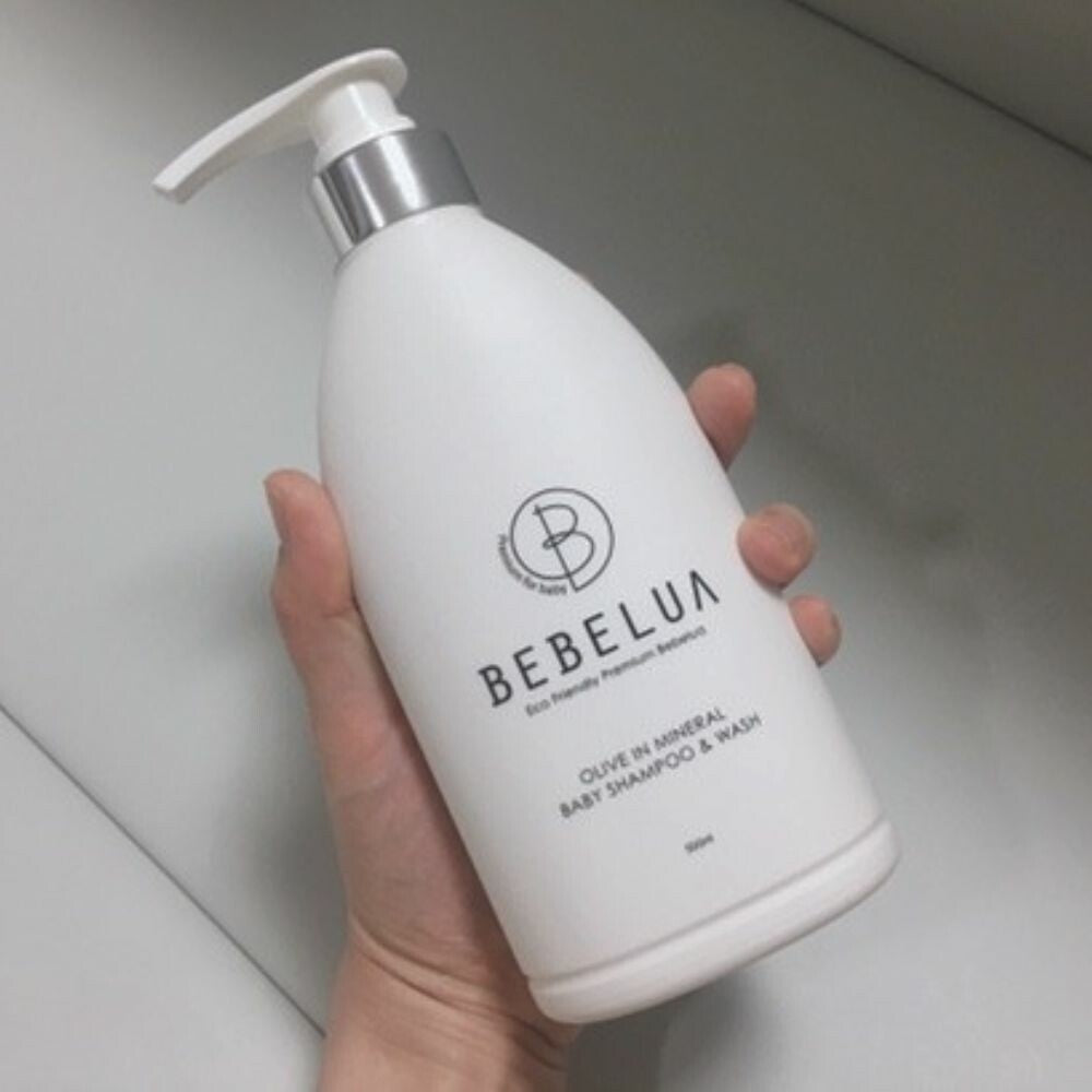 Bebelua Baby Shampoo Olive in Mineral Shampoo & Wash For Sensitive Skin (500ml)