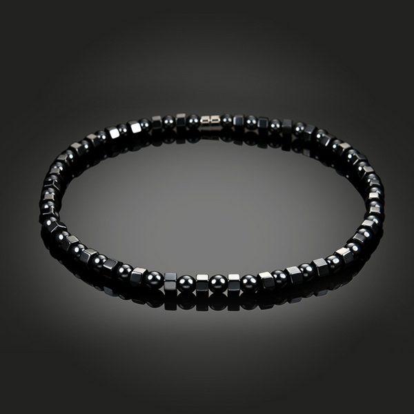 Twins Beads™ Obsidian Magnetic Necklace 黑曜石磁项链 - JoonaCare.Shop
